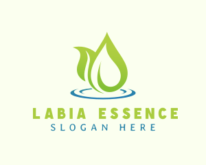 Natural Leaf Spa logo design