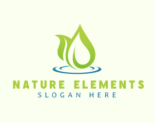 Natural Leaf Spa logo design