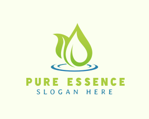 Natural Leaf Spa logo design