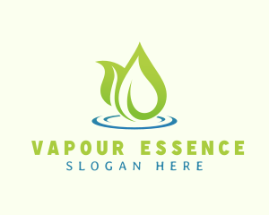 Natural Leaf Spa logo design