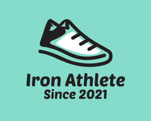 Hiking Sporty Sneakers  logo design