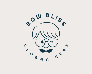 Cute Boy Fashion logo design