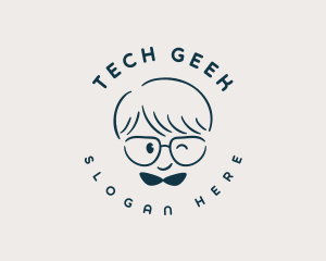 Cute Boy Fashion logo design