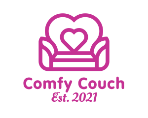 Love Couch Furniture  logo design