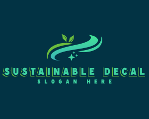 Sustainable Eco Cleaning logo design