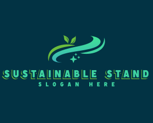 Sustainable Eco Cleaning logo design