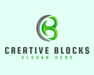 Abstract Tech Business logo design