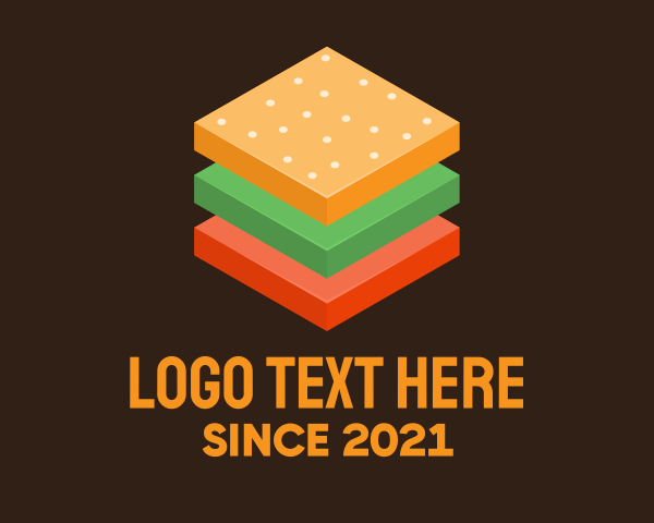 Burger logo example 1