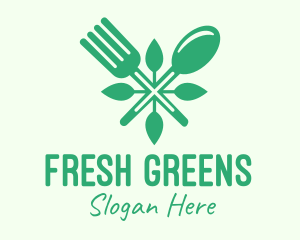 Salad Vegan Greens Food logo