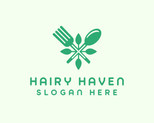 Salad Vegan Greens Food logo design