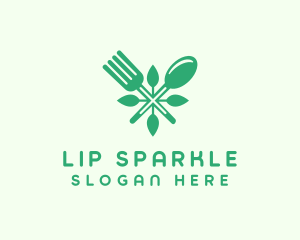 Salad Vegan Greens Food logo design