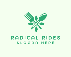 Salad Vegan Greens Food logo design