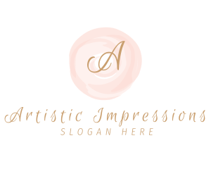 Feminine Watercolor Beauty logo design