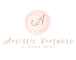 Feminine Watercolor Beauty logo design