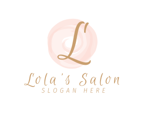 Feminine Watercolor Beauty logo design