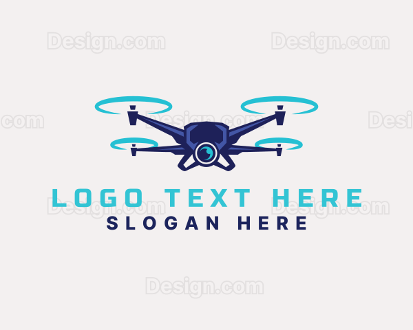 Drone Surveillance Camera Logo