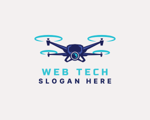 Drone Surveillance Camera Logo