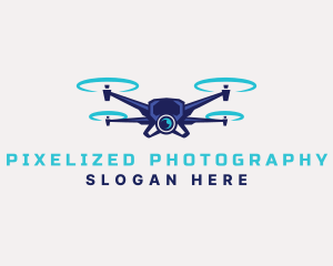 Drone Surveillance Camera logo design