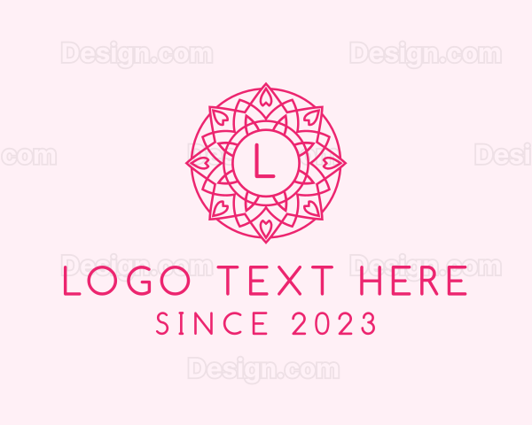 Mandala Pattern Lantern Boutique Logo