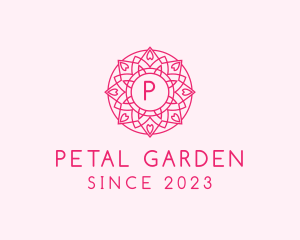 Mandala Pattern Lantern Boutique logo design