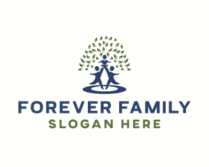 Family Wellness Tree logo design