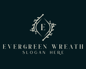 Flower Wreath Boutique logo design