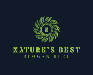 Nature Herbal Leaves logo design