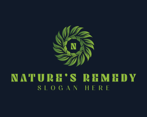 Nature Herbal Leaves logo design