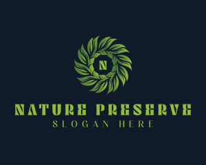 Nature Herbal Leaves logo design