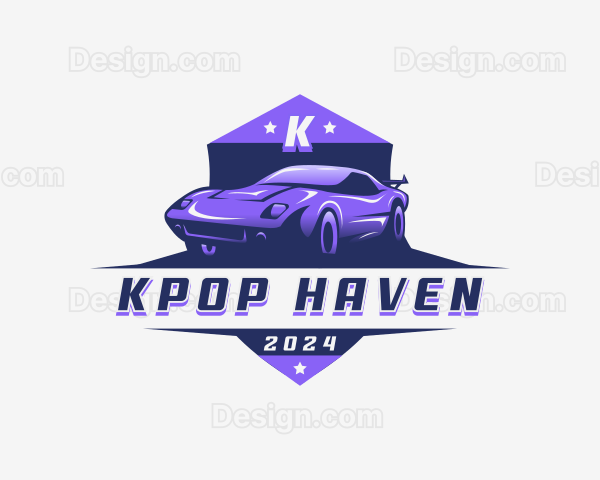 Sports Car Automotive Logo