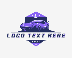 Sports Car Automotive Logo