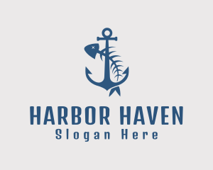 Fishbone Anchor Harbor logo