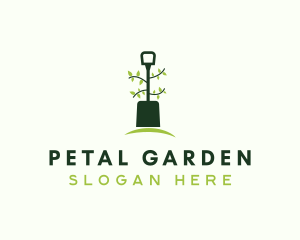 Plant Shovel Landscaping logo design