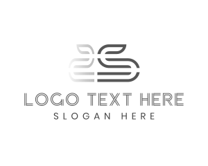 Modern Reflection Agency Letter S logo