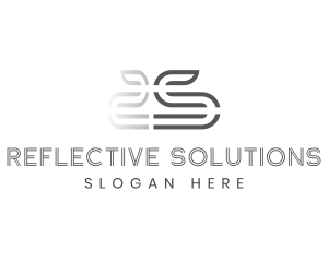 Modern Reflection Agency Letter S logo