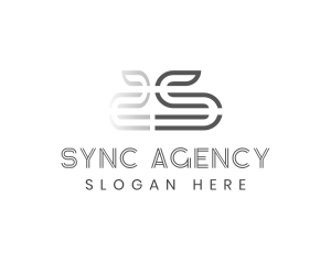 Modern Reflection Agency Letter S logo design