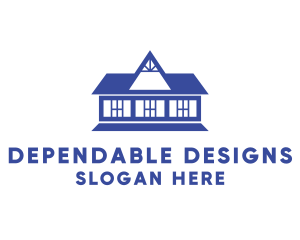 Colonial House Design logo design