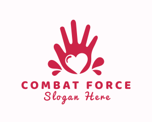 Heart Hand Care Logo