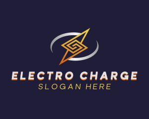 Lightning Power Charge logo design