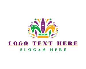 Decorative Carnival Event logo