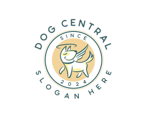 Angel Dog Veterinary logo design