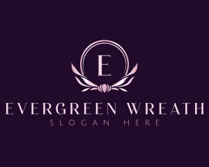 Floral Wreath Decor logo design