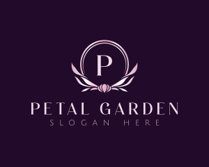 Floral Wreath Decor logo design