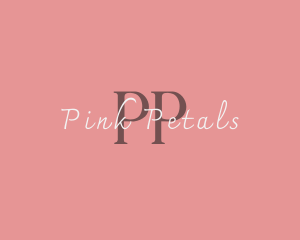 Pink Elegant Beauty logo design