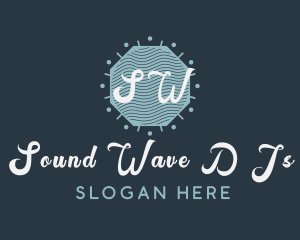 Beauty Waves Octagon logo design