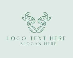 Herbal Leaf Vines logo