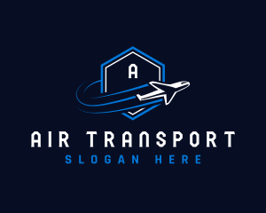 Airplane Travel Agency logo design