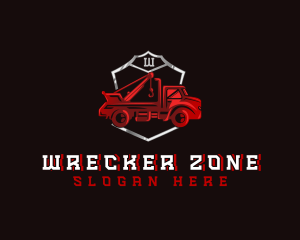 Tow Truck Shield logo