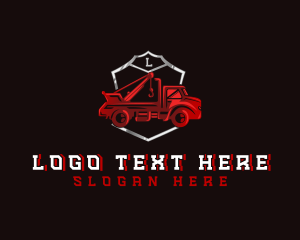 Shield - Tow Truck Shield logo design