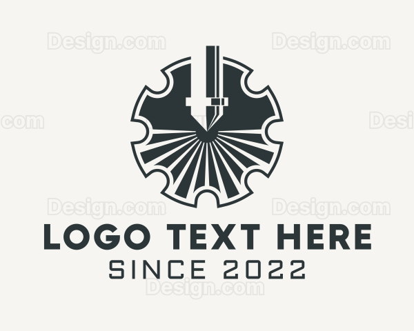 Industrial Mechanical Drill Logo